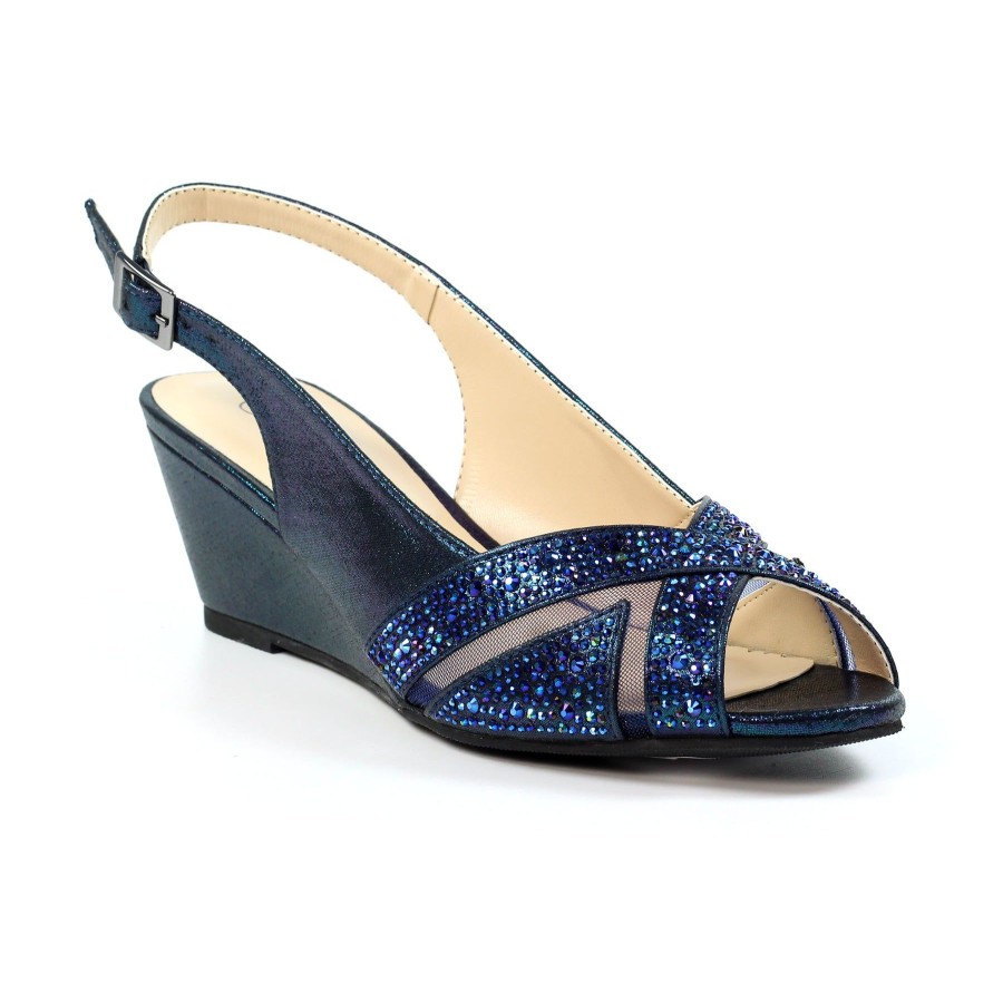 Wedding And Party Wear | Lunar Lunar Emmerline Occasion Wear Shoe Navy Flr060Bl