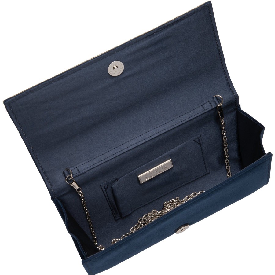 Lotus Occasion Wear And Matching Bags | Lotus Lotus Occasion Wear Matching Bag Amy Navy Ulg061