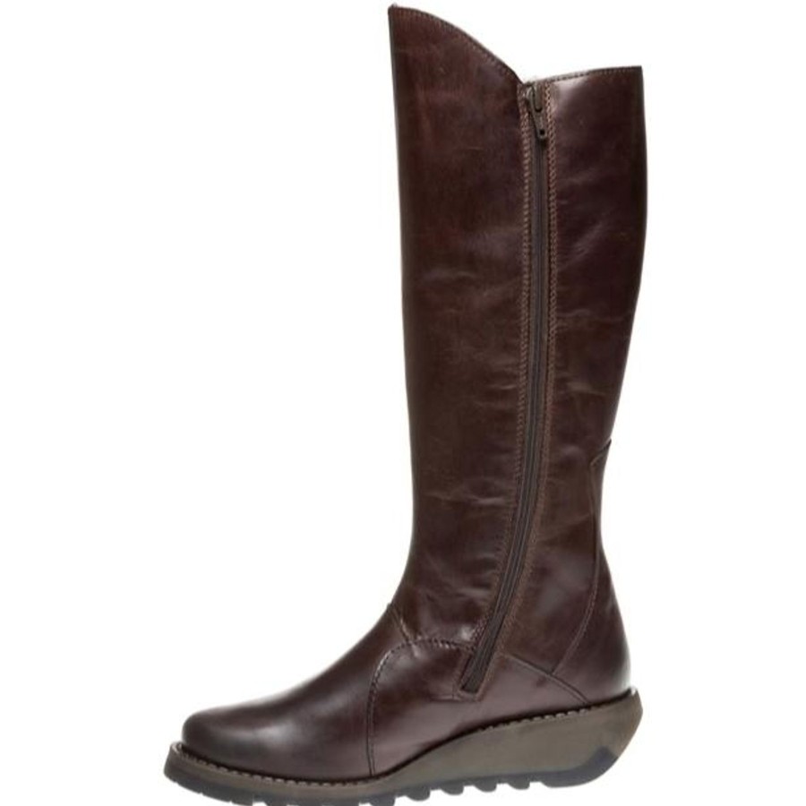 Long Boots And Riding Boots | Fly Fly London Long Boot Mol 2 Dark Brown