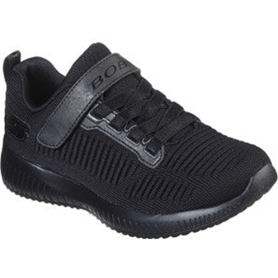 Back To School | Skechers Skechers Lil Bobs Sport Squad - Charm League Shoe 85686 Black