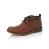 Men'S Boots | Rieker Rieker Classic Man'S Ankle Boot Lace Up Brown B1340-22