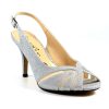 Lunar Occasion Wear And Bags | Lunar Lunar Sariyah Occasion Shoe Silver Flr046Sl