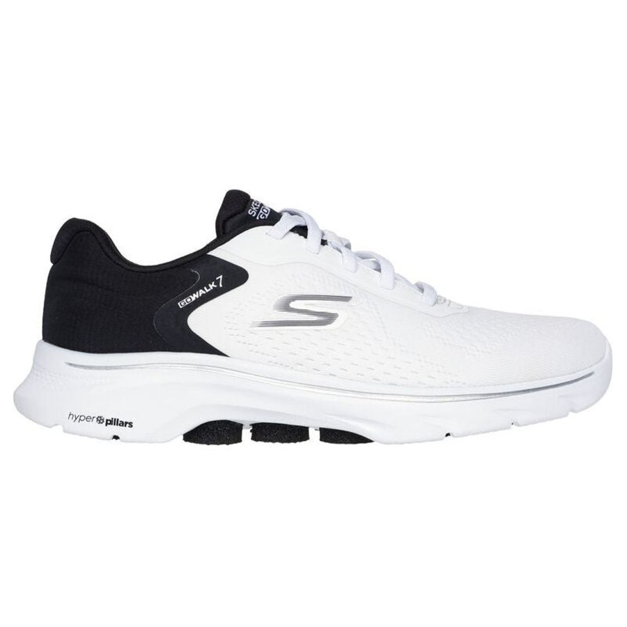 Shoes And Trainers | Skechers Skechers Trainer 125215 Wbk White Bluego Walk 7 - Cosmic Waves