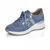 Shoes And Trainers | Rieker Rieker Trainer With Lace And Zip N4321-11 Sky