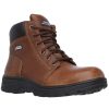 Men'S Formal And Work Shoes | Skechers Skechers Men'S Boot Relaxed Fit - Workshire St Brown Lace Up Boot77009Ecblk