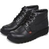 Men'S Formal And Work Shoes | Kickers Adult Mens Kick Hi Leather Black