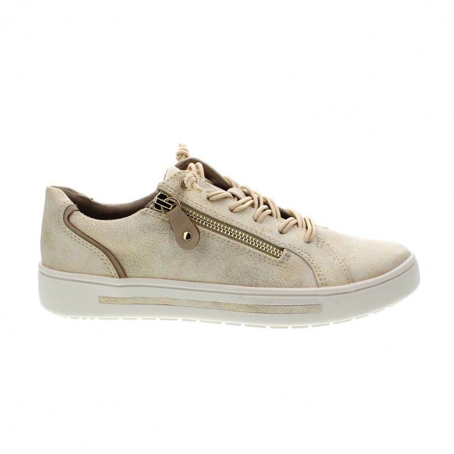 Shoes And Trainers | Jana Jana 23660 Trainer Style Shoe Cloudy Gold 23660-949