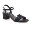 Wedding And Party Wear | Lunar Lunar Trixabel Black Occasion Wear Peep Toe Shoe Flr037