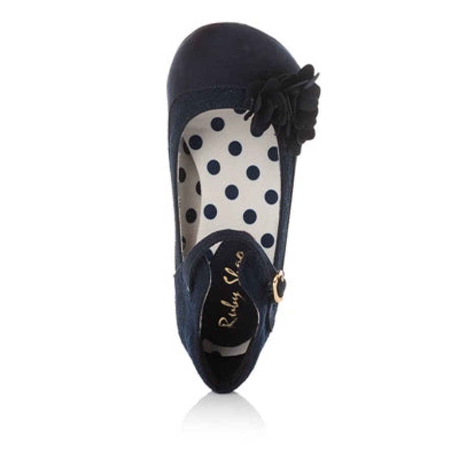 Wedding And Party Wear | Ruby Ruby Shoo Melinda Shoe Navy Melinda