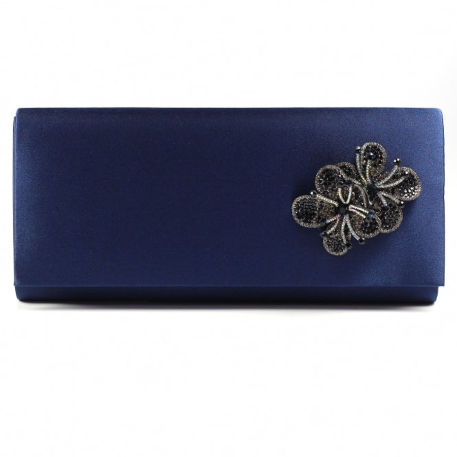 Wedding And Party Wear | Lunar Lunar Ankaraoccasion Wear Bag Navy Zlr037Bl