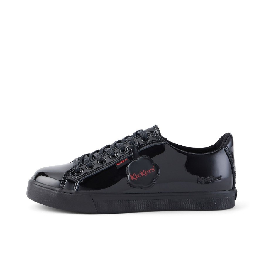 Kickers | Kickers Kickers Tovni Lacer Teen 31-39 Blackpat