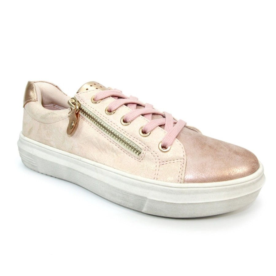 Sandals And Toe-Posts | Lunar Lunar Trainer Dahl Pink Dlw002 Pk Metalic Trim