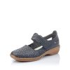 Shoes And Trainers | Rieker Rieker Casual Shoe 41399-14 Blue