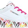 Shoes And Trainers | Skechers Skechers Uno Goldcrown Trainers White 314976L Wmlt