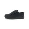 Back To School | Levis Levis Trucker Dcl079/80 Black Leathertouch Fastening Shoe