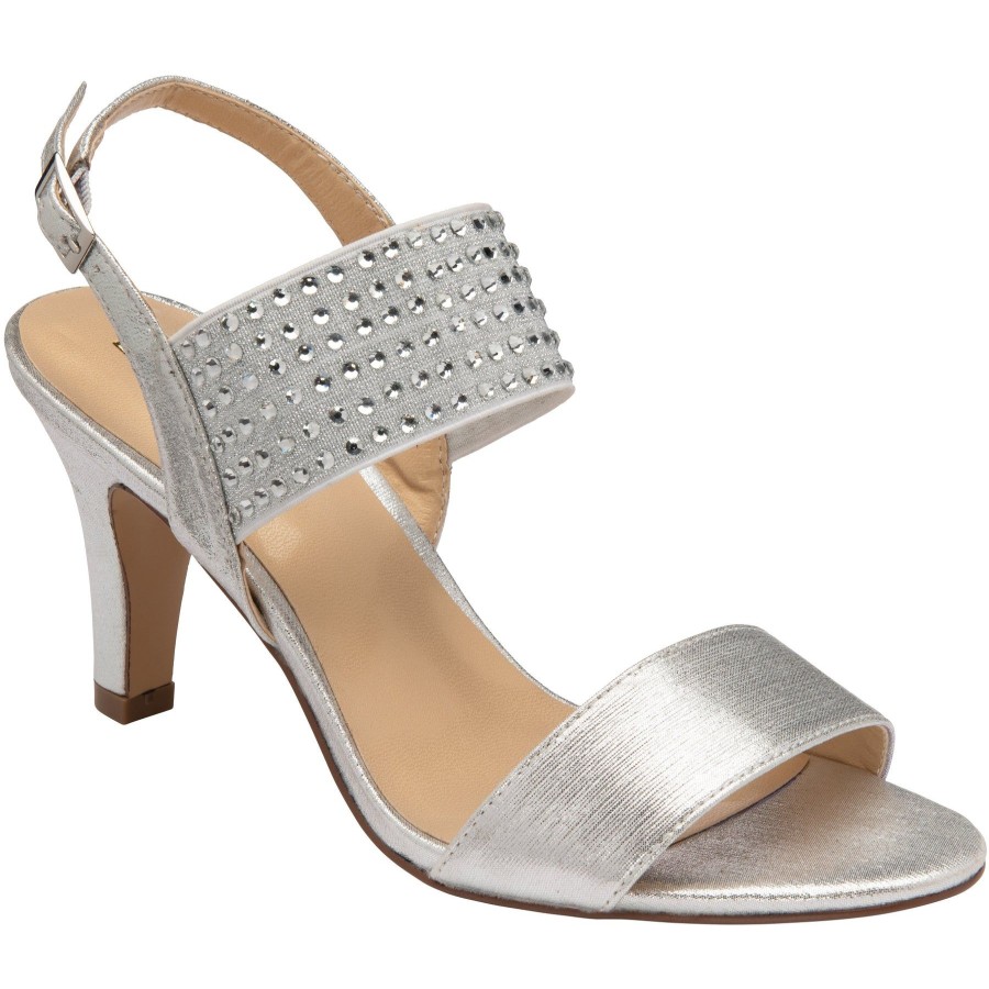 Wedding And Party Wear | Lotus Lotus Occasion Wear Shoe Aurora Silver Uls375