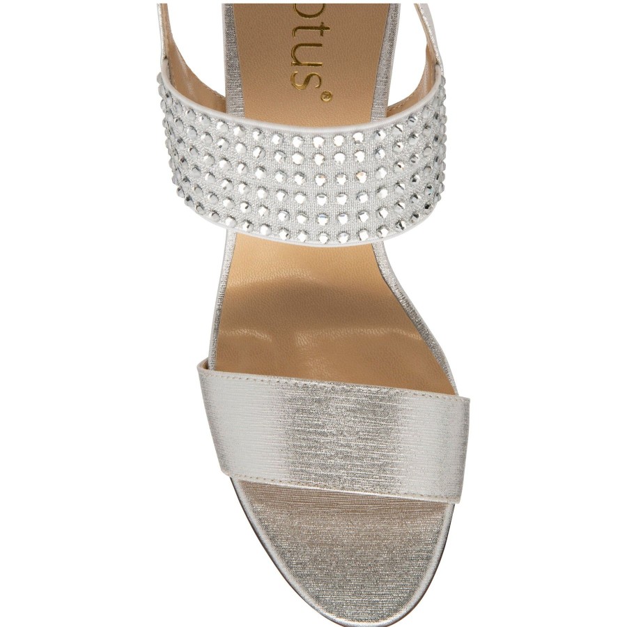 Wedding And Party Wear | Lotus Lotus Occasion Wear Shoe Aurora Silver Uls375