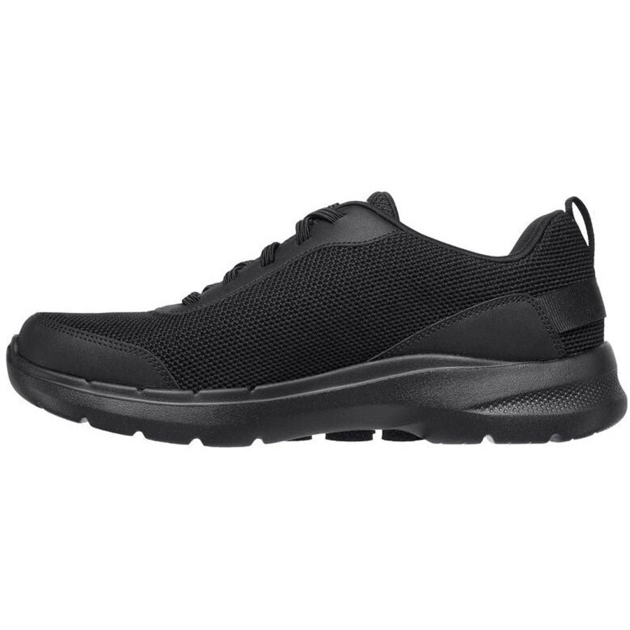 Men'S Formal And Work Shoes | Skechers Skechers Men'S Slip- On Trainer Gowalk 6 - Bold Knight Black 216204Bbk