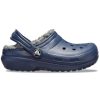 Back To School | Crocs Crocsnavy Charcoal Lined Clog 207010-060