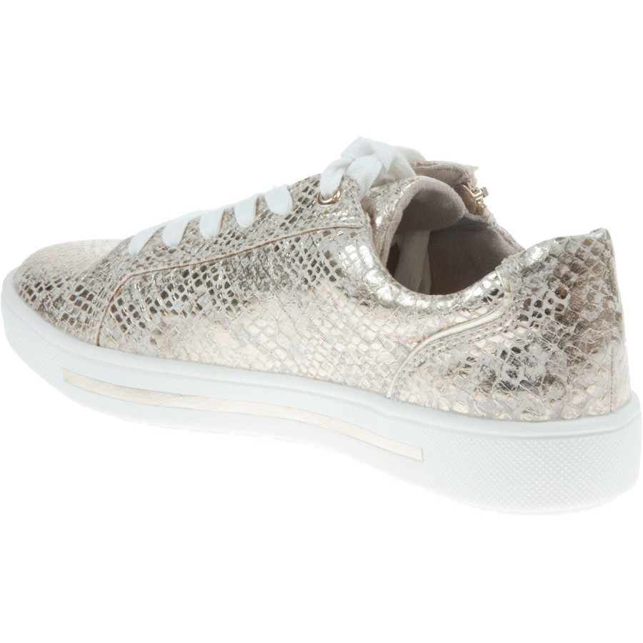 Shoes And Trainers | Jana Jana Trainer Wide Fitgold 23660-929