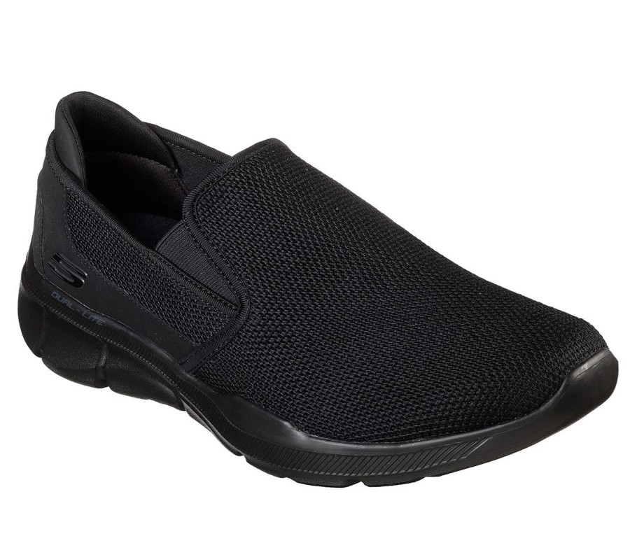 Men'S Trainers | Skechers Skechers Slip On Shoe Equalizer 3.0 - Sumnin Black 52937