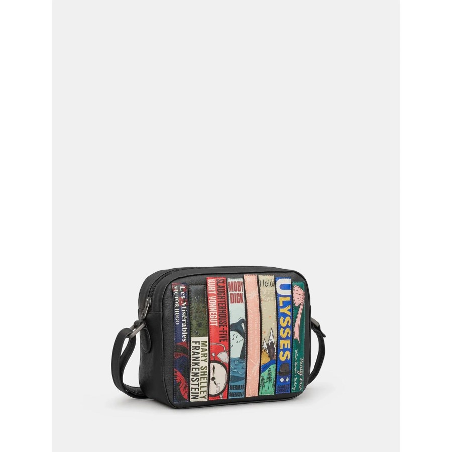 Yoshi Bags | Yoshi Yoshi Vegan Bookworm Camera Bag Black Yb240 Lbr