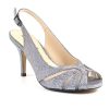 Wedding And Party Wear | Lunar Lunar Sariyah Occasion Shoe Pewter Flr046Pw