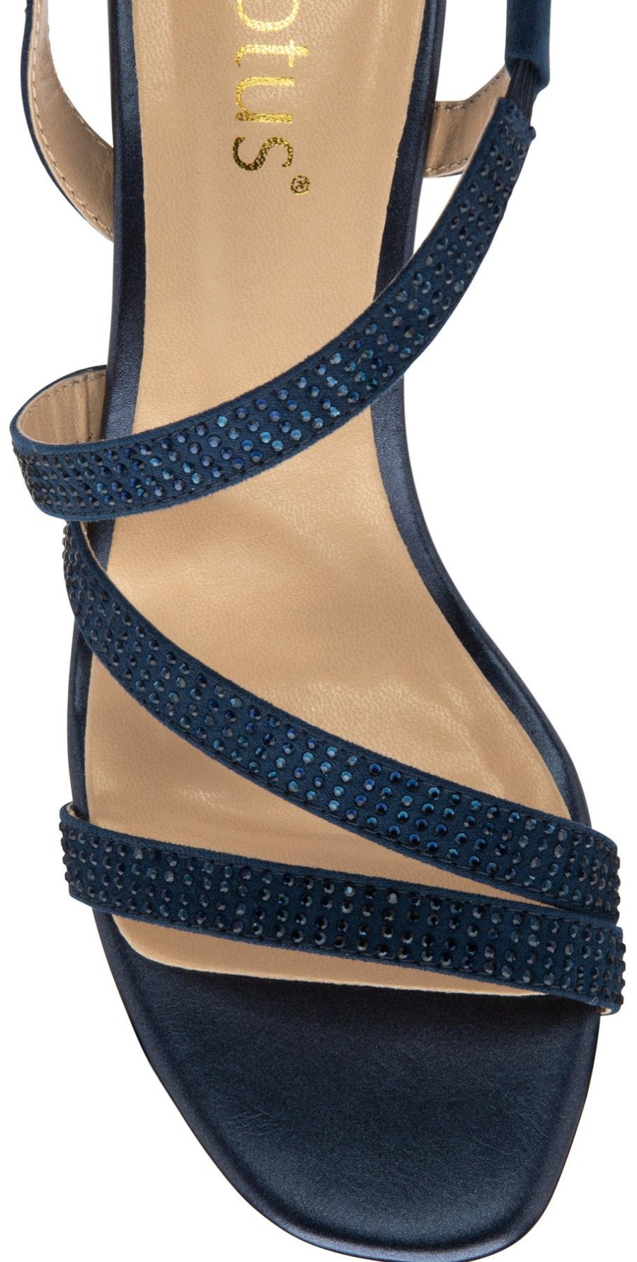 Lotus Occasion Wear And Matching Bags | Lotus Lotus Occasion Wear Sandal Bernadett Navy Uls377