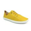 Shoes And Trainers | Lunar Lunar Plimsoll St Ives Yellowfle030Soft Leather Elasticated Lace