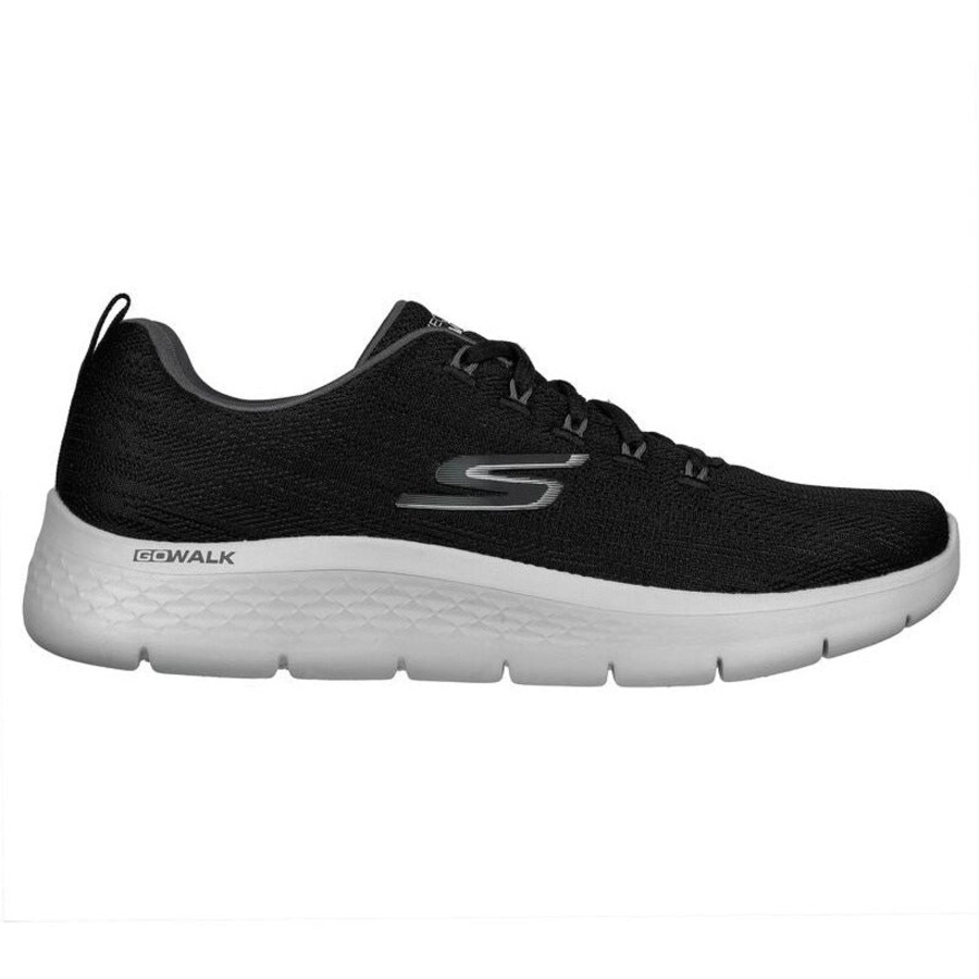 Men'S Styles | Skechers Skechers Men'S Trainersgo Walk Flex - Quota 216481 Black/Grey Bkgy