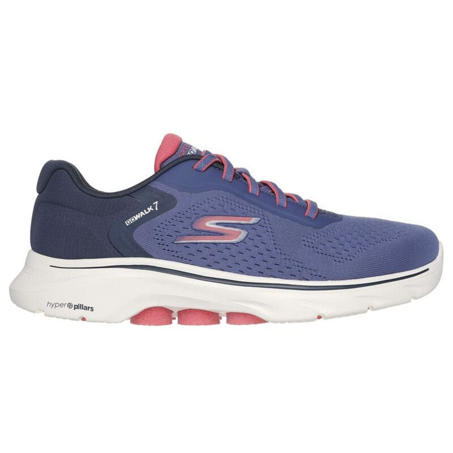 Ladies Styles | Skechers Skechers Trainer 125215 Nvcl Bluego Walk 7 - Cosmic Waves