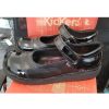 Back To School | Kickers Kickers Kick Pop Black Leather Bar Shoe