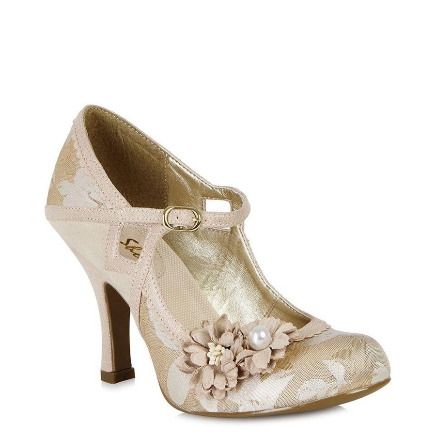 Wedding And Party Wear | Ruby Ruby Shoo Court Shoe Yasmin Rose Gold