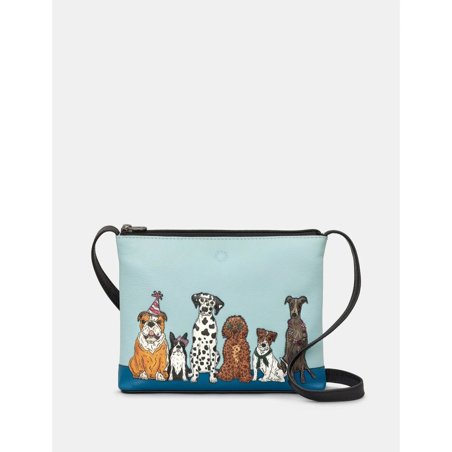 Handbags | Yoshi Yoshi Party Dogs Cross Body Black Yb214 Prtdg