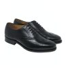 Men'S Formal And Work Shoes | Barker Barker Brogue Shoe Glasgow Black Leather