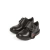 Back To School | Kickers Kickers Adlar Monk D Strap Infant Black Touch Fastening Shoe 114169 Rrp £50