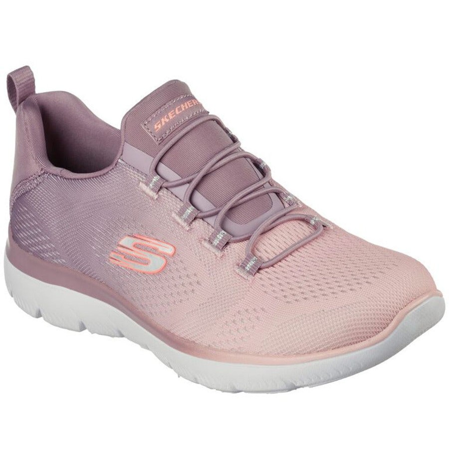 Shoes And Trainers | Skechers Skechers Trainer Summits - Bright Charmer 149536Ltmv Pink