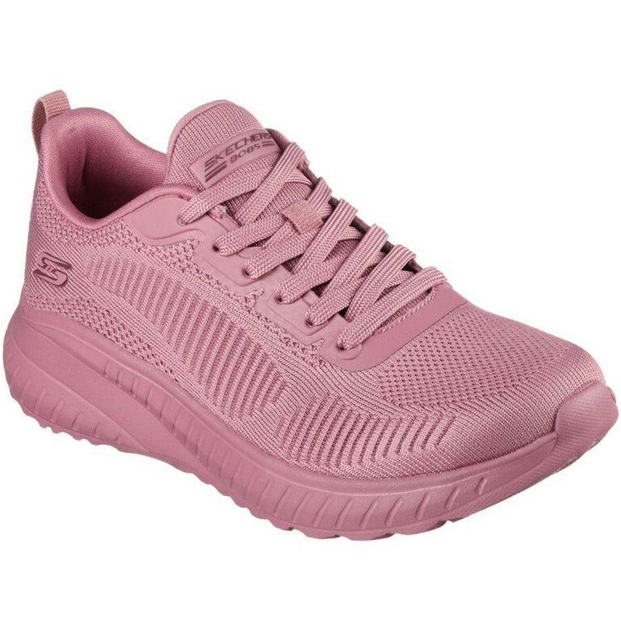 Shoes And Trainers | Skechers Skechers Bobs Sport Squad Chaos - Face Off 117209 Raspberry