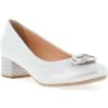 Shoes And Trainers | Bioeco Bioeco 6415 Silver Wide Fitting Dress Court Shoe 6415-2103