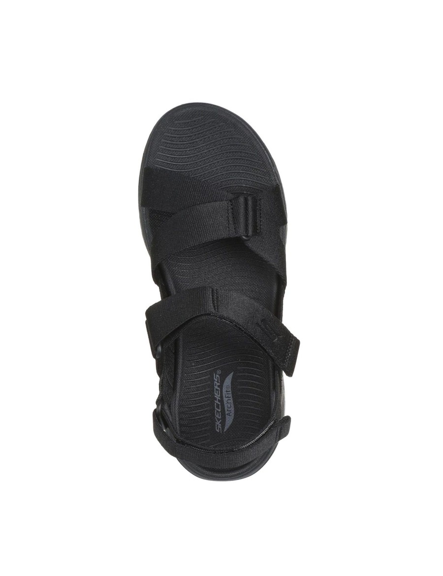 Ladies Styles | Skechers Skechers Go Walk Arch Fit Sandal 140808Bbk Black