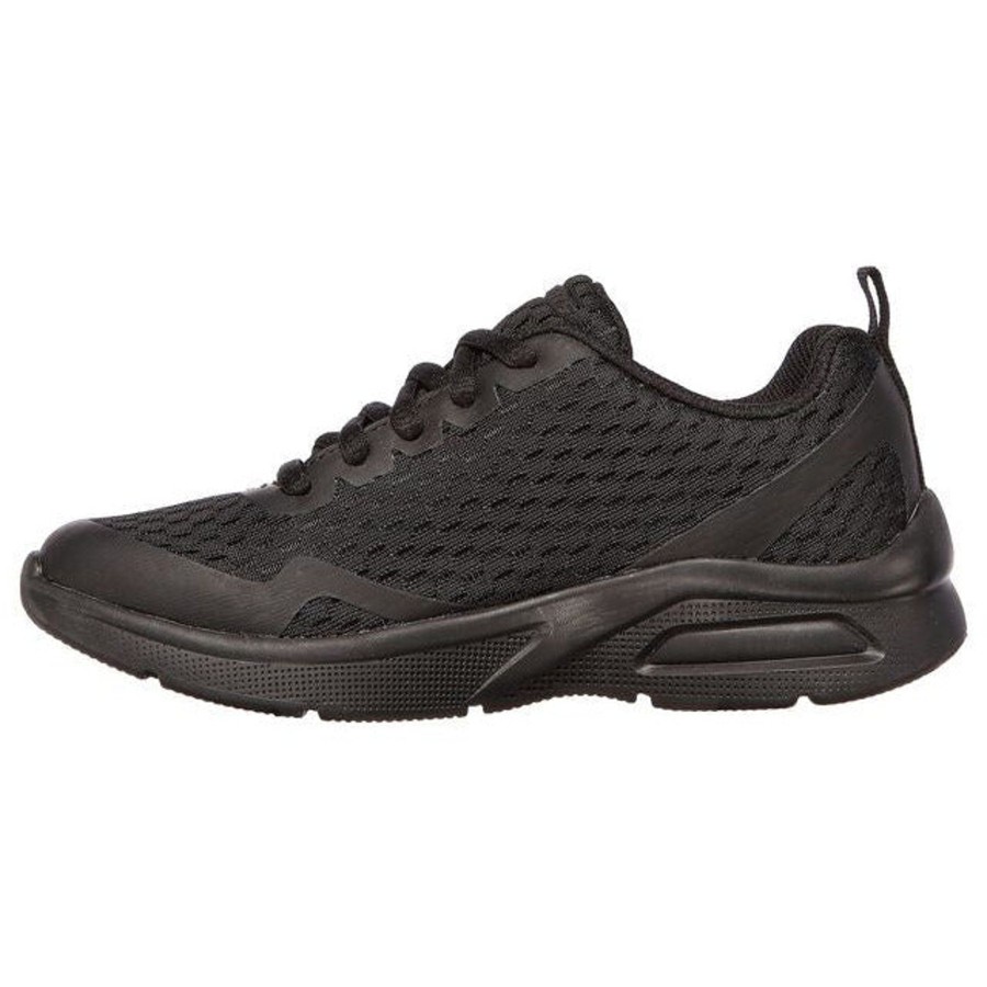 Back To School | Skechers Skechers Boys Trainer Microspec Max 403774All Black