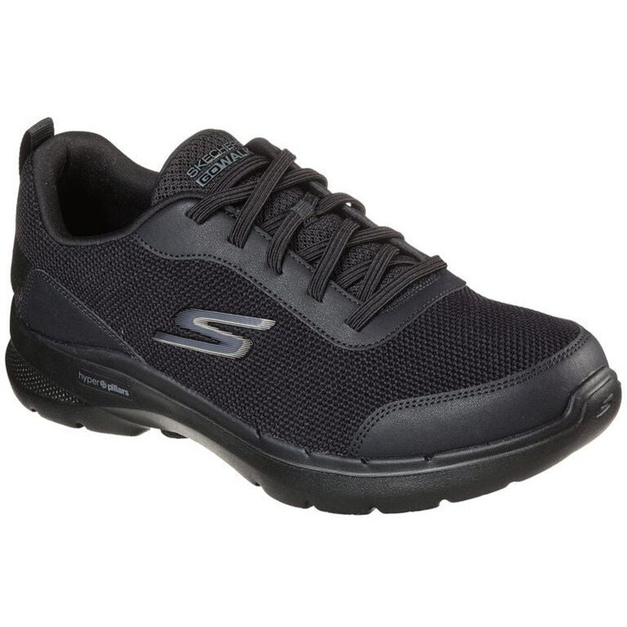 Men'S Styles | Skechers Skechers Men'S Slip- On Trainer Gowalk 6 - Bold Knight Black 216204Bbk