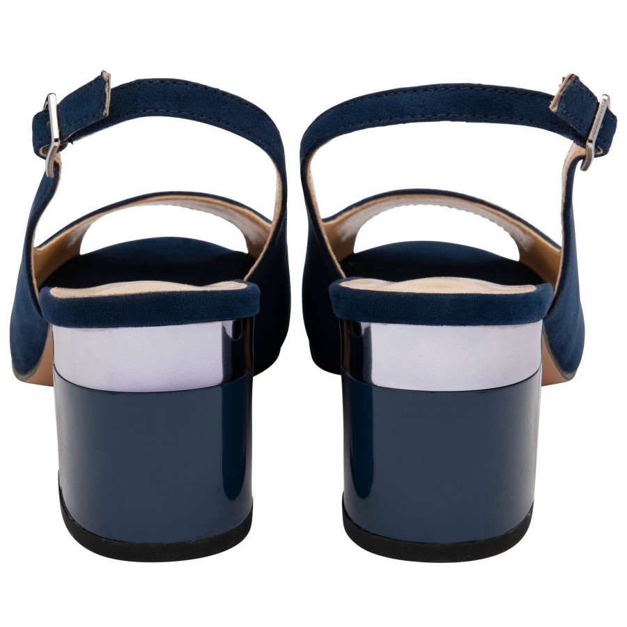 Lotus Occasion Wear And Matching Bags | Lotus Lotus Occasion Wear Shoe Evelyn Navy