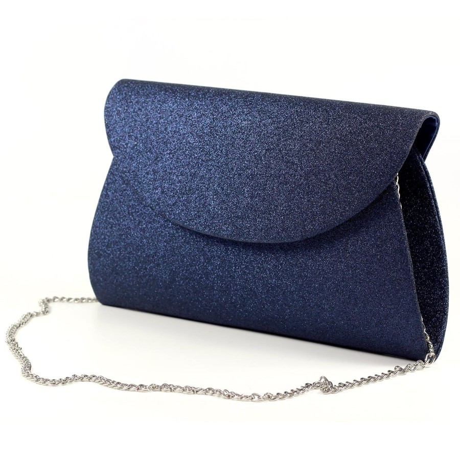 Lunar Occasion Wear And Bags | Lunar Lunar Sariyah Occasion Wear Matching Bag Navy Zlr046Bl