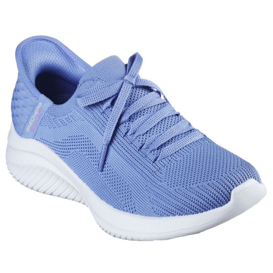 Ladies Styles | Skechers Skechers Slip-Ins Trainer 149710 Peri Blue Ultra Flex 3.0 - Brilliant Path.