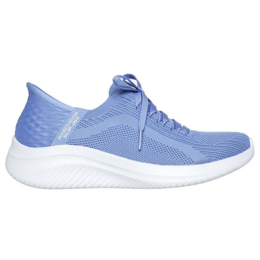 Ladies Styles | Skechers Skechers Slip-Ins Trainer 149710 Peri Blue Ultra Flex 3.0 - Brilliant Path.