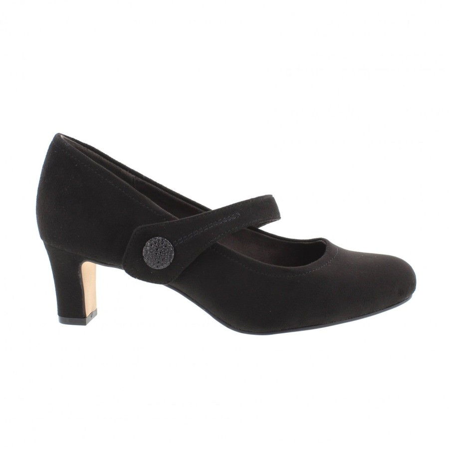 Shoes And Trainers | Jana Jana Classic Courtshoe Black 22473-001