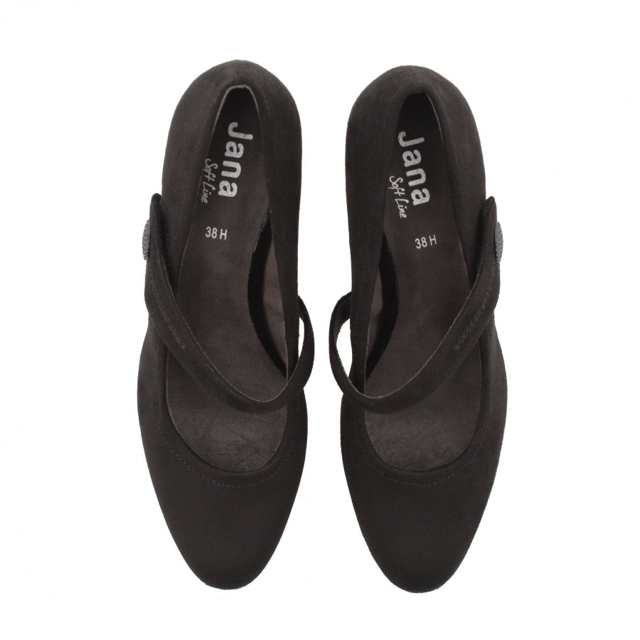 Shoes And Trainers | Jana Jana Classic Courtshoe Black 22473-001