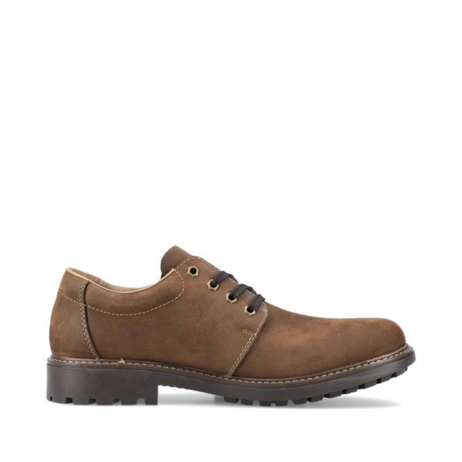 Men'S Styles | Rieker Rieker Men'S Brown Lace Up Shoe B4610-22