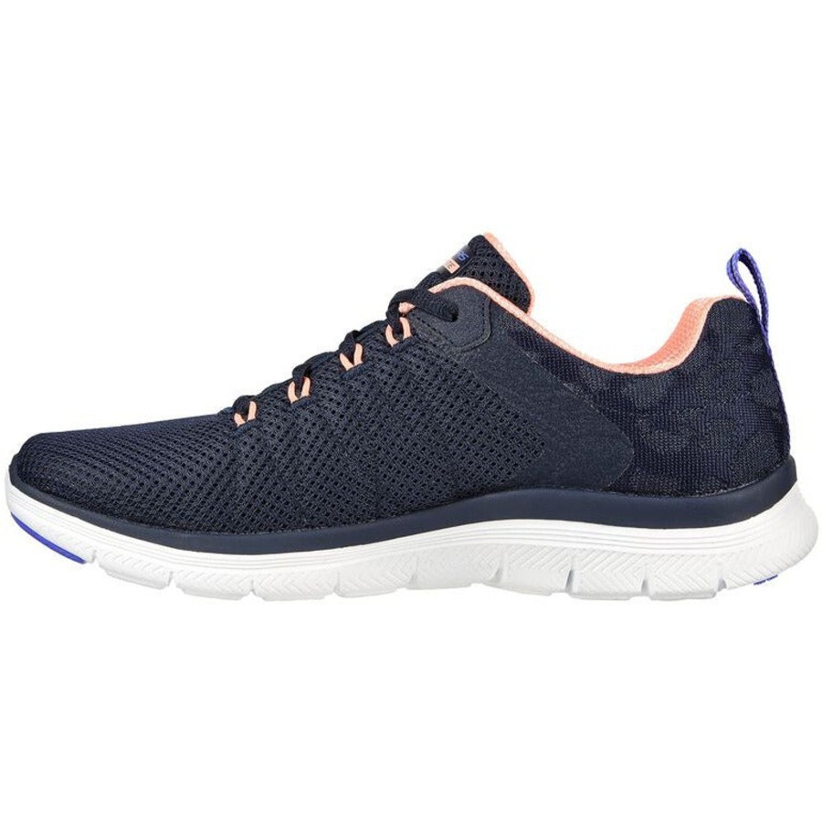 Shoes And Trainers | Skechers Skechers Flex Appeal4.0 - Elegant Ways 149580 Navy 149580Nvmt